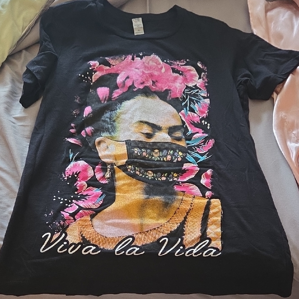 Viva la Vida Black Graphic Tee